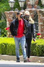 Pregnant SOPHIE TURNER and Joe Jonas Out in Los Angeles 05/12/2020