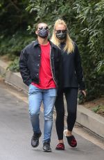 Pregnant SOPHIE TURNER and Joe Jonas Out in Los Angeles 05/12/2020