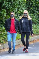 Pregnant SOPHIE TURNER and Joe Jonas Out in Los Angeles 05/12/2020