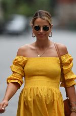Pregnant VOGUE WILLIAMS Leaving Radio Breakfast Show in London 05/24/2020