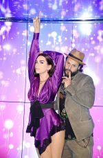 Presentation of DUA LIPA Wax Figure at Madame Tussauds Museum 05/14/2020