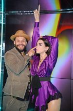 Presentation of DUA LIPA Wax Figure at Madame Tussauds Museum 05/14/2020