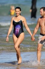 RACHAEL FINSH in Swimsuit at a Beach in Bondi 05/19/2020