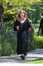 RACHEL ZOE Wearing a Mask Out in Beverly Hills 05/27/2020