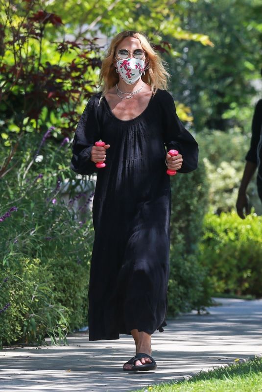 RACHEL ZOE Wearing a Mask Out in Beverly Hills 05/27/2020