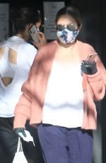 REBECCA GAYHEART Wearing Mask and Gloves Out in Bevery Hills 05/06/2020