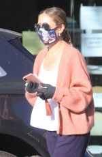REBECCA GAYHEART Wearing Mask and Gloves Out in Bevery Hills 05/06/2020