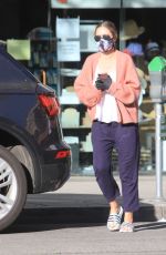 REBECCA GAYHEART Wearing Mask and Gloves Out in Bevery Hills 05/06/2020