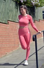 REBECCA GORMLEY Out Exercising in Newcastle 05/11/2020