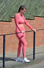 REBECCA GORMLEY Out Exercising in Newcastle 05/11/2020