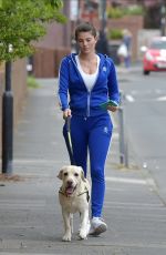 REBECCA GORMLEY Out with Her Dog in Newcastle 05/14/2020