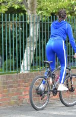 REBECCA GORMLEY Out with Her Dog in Newcastle 05/14/2020