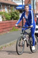 REBECCA GORMLEY Out with Her Dog in Newcastle 05/14/2020