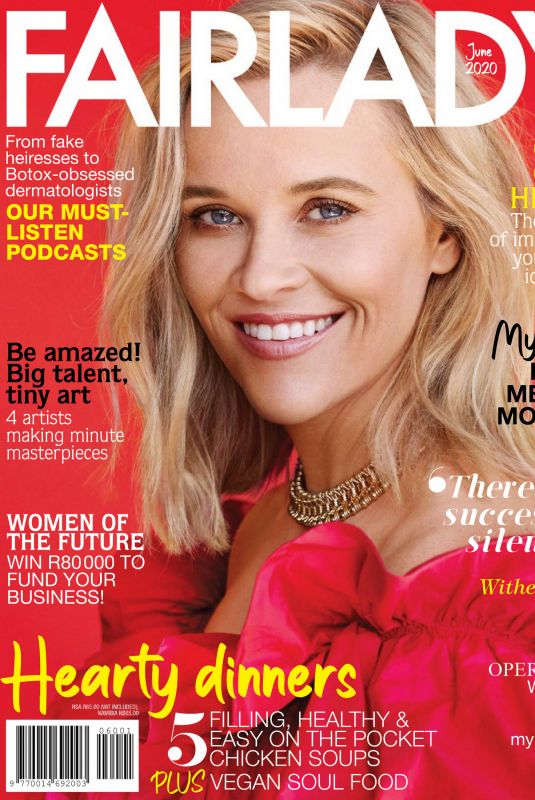 REESE WITHERSPOON in Fairlady Magazine, June 2020