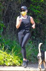 REESE WITHERSPOON Out Jogging in Brentwood 05/22/2020