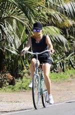 REESE WITHERSPOON Out Riding a Bike in Malibu 05/02/2020