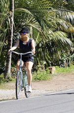 REESE WITHERSPOON Out Riding a Bike in Malibu 05/02/2020