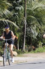 REESE WITHERSPOON Out Riding a Bike in Malibu 05/02/2020