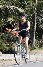 REESE WITHERSPOON Out Riding a Bike in Malibu 05/02/2020
