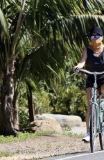 REESE WITHERSPOON Out Riding a Bike in Malibu 05/02/2020