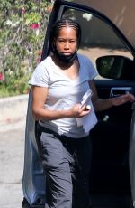 REGINA KING Out and About in Los Feliz 05/09/2020