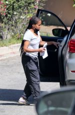 REGINA KING Out and About in Los Feliz 05/09/2020