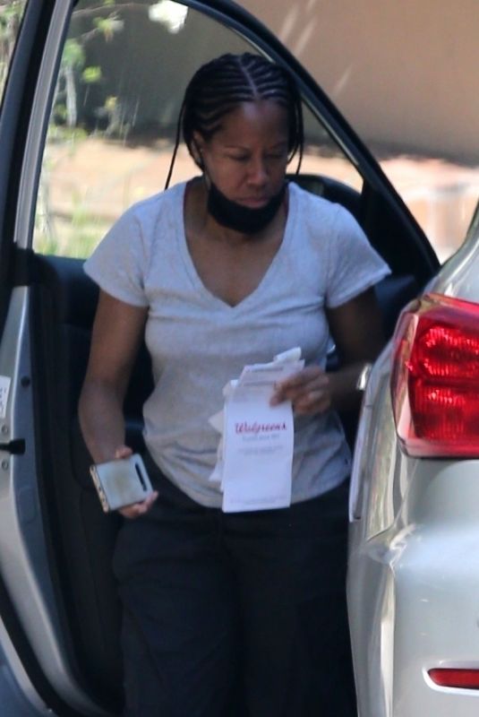 REGINA KING Out and About in Los Feliz 05/09/2020