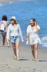 ROBIN WRIGHT and DYLAN PENN Out on the Beach in Malibu 05/25/2020