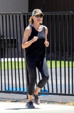 ROBIN WRIGHT Out Jogging in Santa Monica 05/20/2020