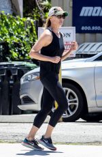 ROBIN WRIGHT Out Jogging in Santa Monica 05/20/2020
