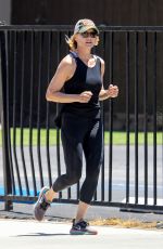 ROBIN WRIGHT Out Jogging in Santa Monica 05/20/2020