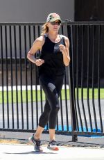 ROBIN WRIGHT Out Jogging in Santa Monica 05/20/2020