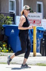 ROBIN WRIGHT Out Jogging in Santa Monica 05/20/2020