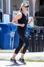 ROBIN WRIGHT Out Jogging in Santa Monica 05/20/2020