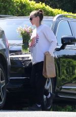 ROONEY MARA Brings Sister Kate Flowers for Mother