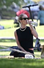 ROSIE HUNTINGTON-WHITELEY at a Park in Los Angeles 05/15/2020