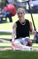 ROSIE HUNTINGTON-WHITELEY at a Park in Los Angeles 05/15/2020