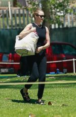 ROSIE HUNTINGTON-WHITELEY at a Park in Los Angeles 05/15/2020