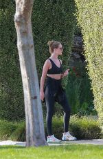 ROSIE HUNTINGTON-WHITELEY in Tights Out in Beverly Hills 05/06/2020
