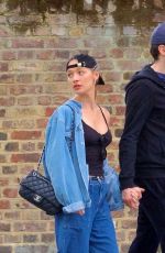 ROXY HORNER Out and about in London 05/04/2020