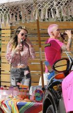 RUBY ROSE and BELLA THORNE at a Birthday Party in Studio City 05/03/2020