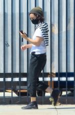 SARA GILBERT Out and About in Los Angeles 05/28/2020