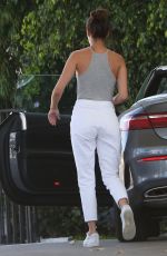 SARA SAMPAIO at a Gas Station in West Hollywood 04/30/2020