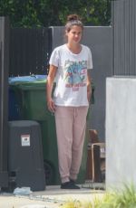SARA SAMPAIO Taking Trash Out in Los Angeles 05/11/2020