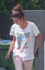 SARA SAMPAIO Taking Trash Out in Los Angeles 05/11/2020