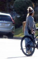 SARAH MICHELLE GELLAR in Denim Jumpsuit Out in Pacific Palisades 05/14/2020