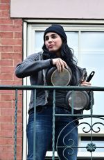 SARAH SILVERMAN Serves Her Daily Salute to Frontline Workers in New York 05/11/2020
