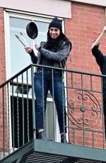 SARAH SILVERMAN Serves Her Daily Salute to Frontline Workers in New York 05/11/2020