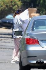 SELENA GOMEZ Packing Up Some Luggage in Los Angeles 05/09/2020