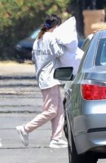 SELENA GOMEZ Packing Up Some Luggage in Los Angeles 05/09/2020